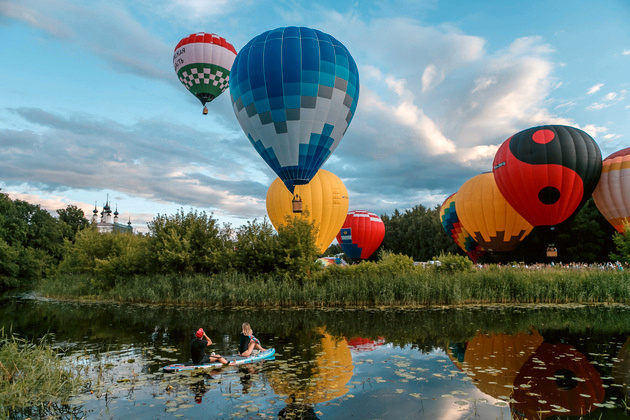 Карта или символическое изображение Золотого кольца России