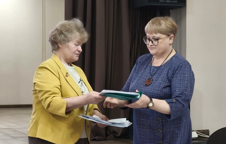 Церемония передачи документов ветеранов в Государственный архив Владимирской области