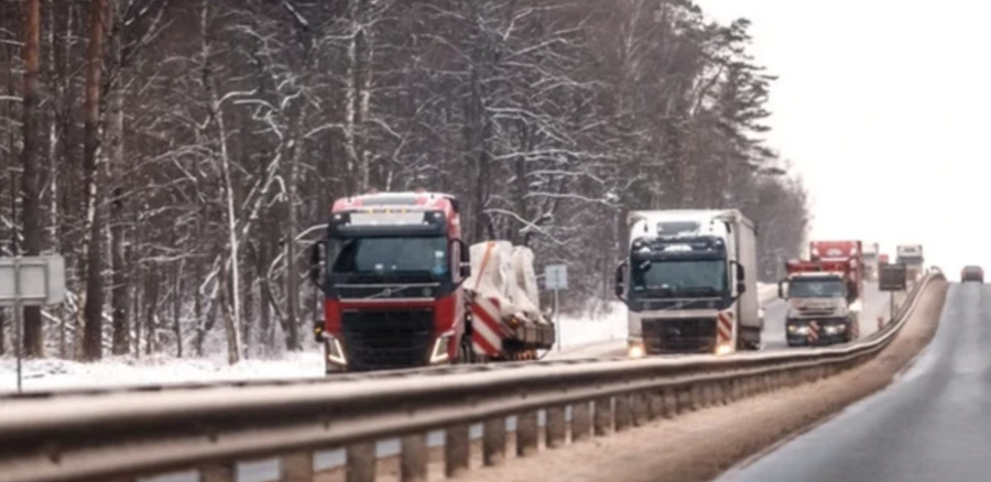 Дорога с камерой фотовидеофиксации во Владимирской области