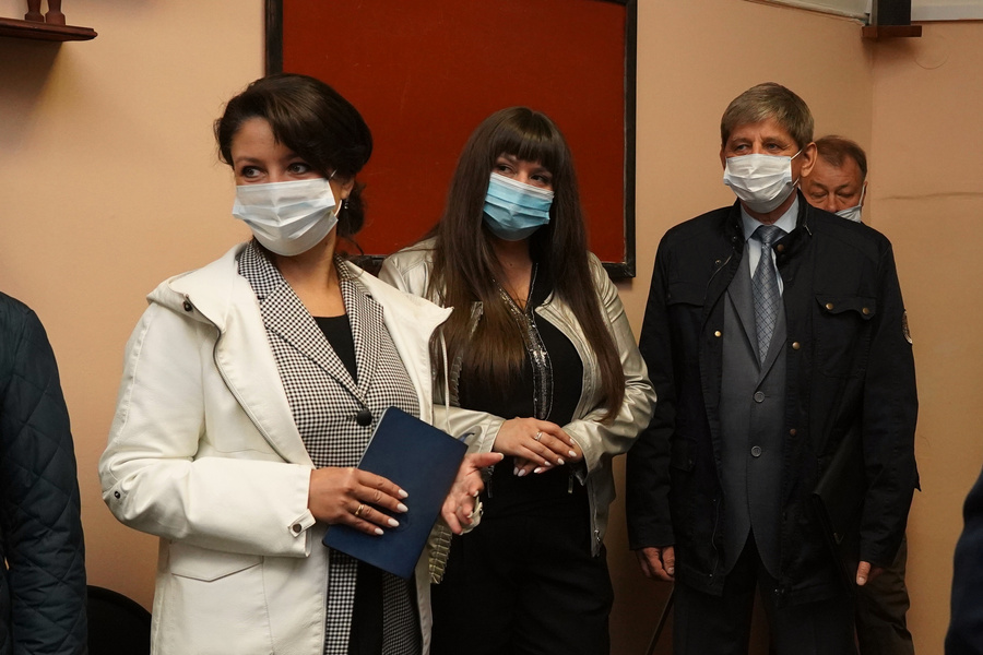 Омбудсмен Людмила Романова наблюдает за ходом выборов во Владимирской ...