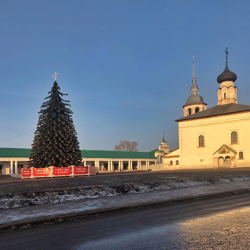 Суздаль новогодняя программа