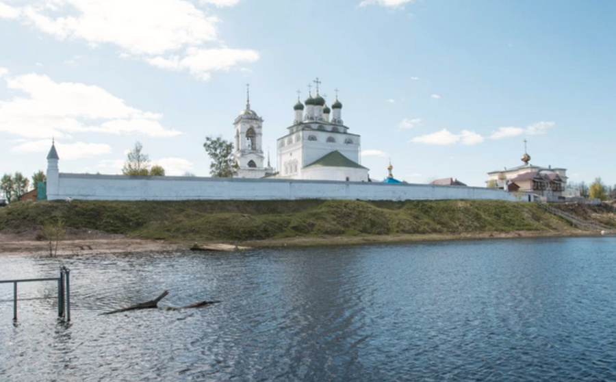 Вид на поселок Мстера, готовящийся к развитию в рамках «Золотого кольца»