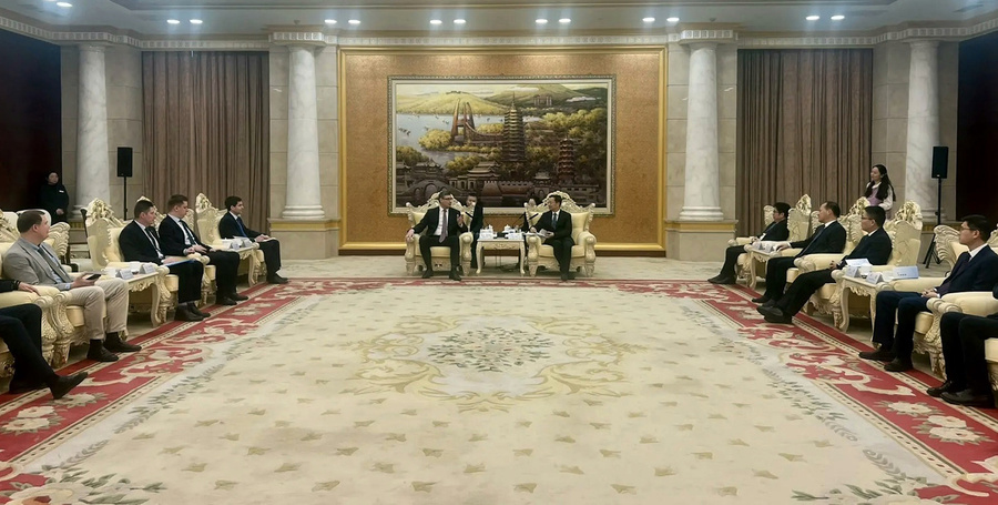 Делегация Владимирской области на переговорах в Китае