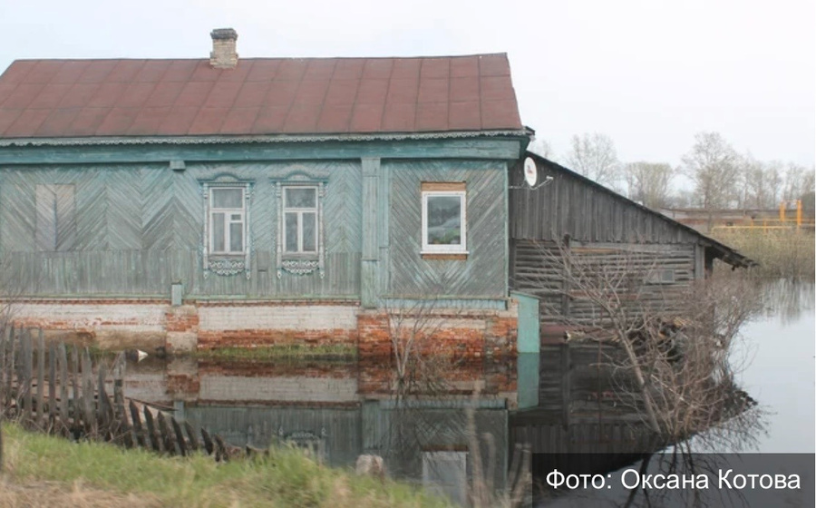 Весенний паводок, подтопление территории